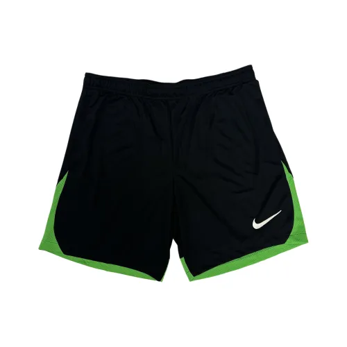 Nike Dri Fit Черный Зеленый Мужские Спортивные Шорты