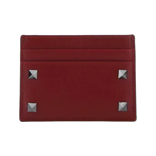 Valentino Кошелек из коровьей кожи Унисекс Бордовый
