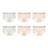 6-Пачка-Оранжевый 2+Зеленый 2+Светло-Розовый 2