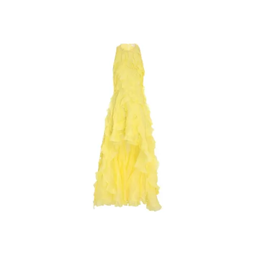 Zimmermann Желтые Женские Платья без рукавов