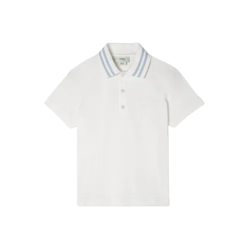 FENDI Поло SS25 Белый Детский