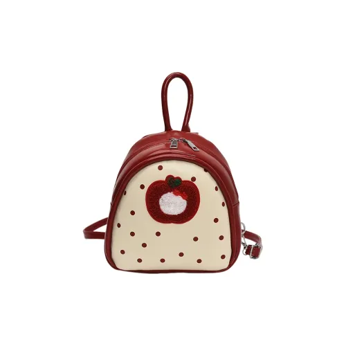 Juju Jimmy ПУ (полиуретан) Рюкзак Женские Красный