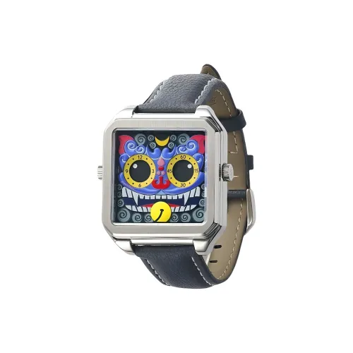 HappieWatch Кварцевый Movement Унисекс China Apotheosis Часы 49mm*39mm Серые