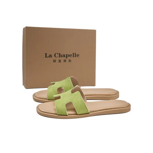 La Chapelle Быстросохнущий Slip-resistant Abrasion-resistant Odor-resistant Слипоны Женские Зеленый