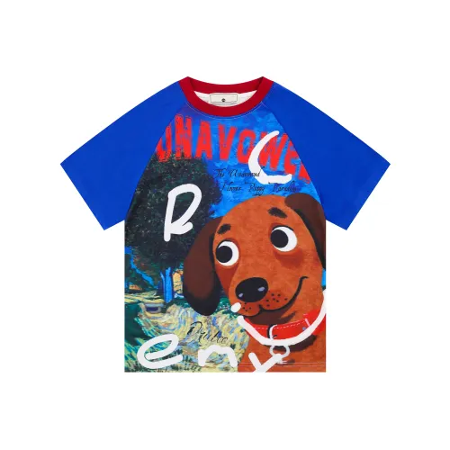 GM Синие Женские Футболки