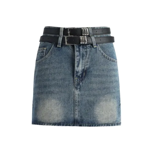 OROI Джинсовые короткие юбки Женские