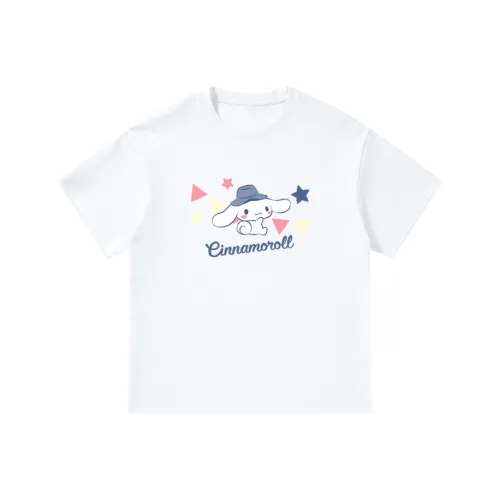 Sanrio Yugui Dog T-Shirt Унисекс Белый Черный