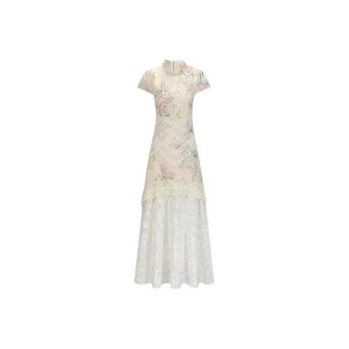 ABBY GODDESS Короткое платье с короткими рукавами женское