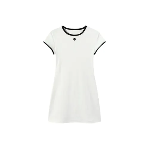 ABBY GODDESS Короткое платье с короткими рукавами женское