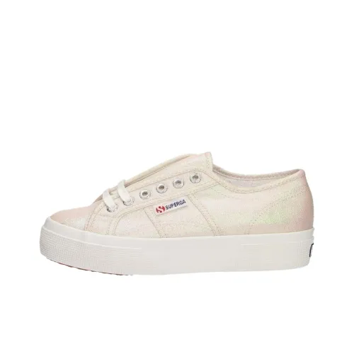 SUPERGA LAME Low Топ Скейтборд Кроссовки Женские Светлый Умбра