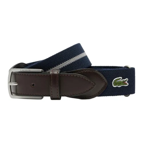LACOSTE Collaboration Полиэстер, Район, Резина, Коровья кожа, Кожаные ремни Мужской