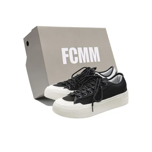 FCMM Slip-resistant Abrasion-resistant Low-top Skateboard Shoes Unisex Black FCMM Противоскользящие Аbrasion-resistant Низкие Кроссовки для скейтбординга Унисекс Черные