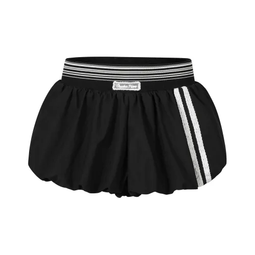Guuka Hero Повседневные короткие юбки Женские Черный