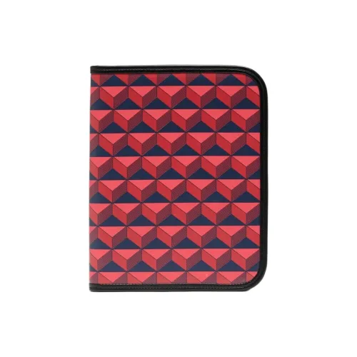 LACOSTE Полиуретан Путешествие Сумка для хранения Мужской Красный