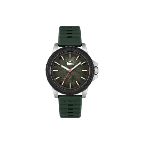 LACOSTE Мужские часы Кварцевый механизм 43 мм Черный циферблат