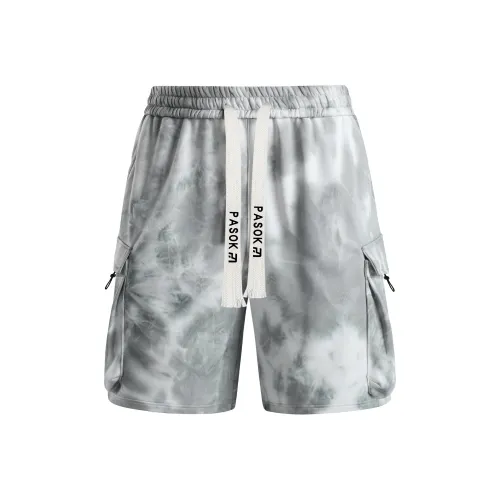 PASOK PA013 Серые Унисекс Повседневные Шорты