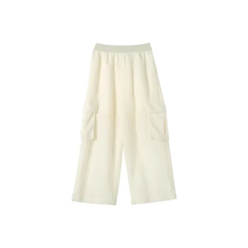 YUANYUAN GIRL Брюки Экрю Дети Возраст 3-7 лет