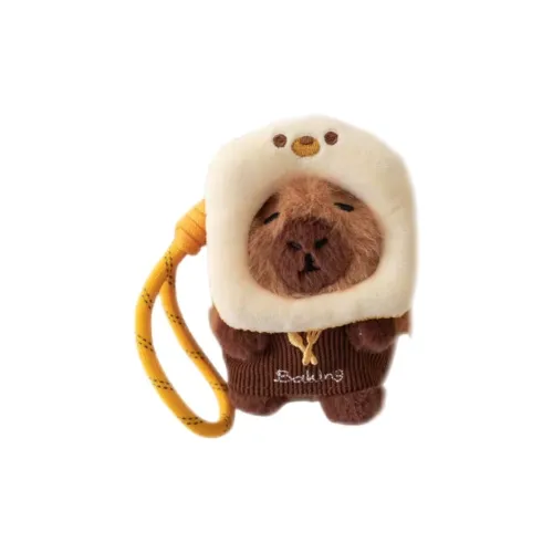 QUBENCHU Capybara Baking Collection Куклы Плюшевый Брелок 12 см Рекомендуемый рост