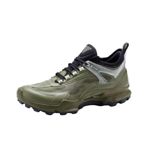 Ecco Biom C Trail Low Топ Альпинистская Обувь Мужская Зеленая