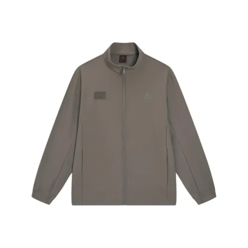 PEAK Куртки и Пальто Мужской Средний Серый Зеленый