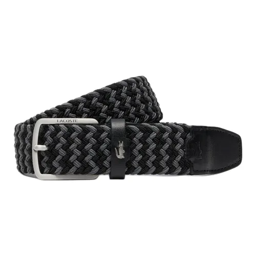 LACOSTE Кожа, Полиэстер, Резина, Коровья кожа, Ремни Мужские