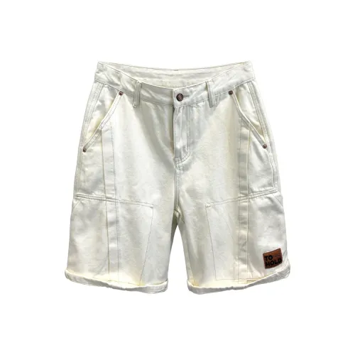 YGQPZHZ Белый Мужской Карго Шорты