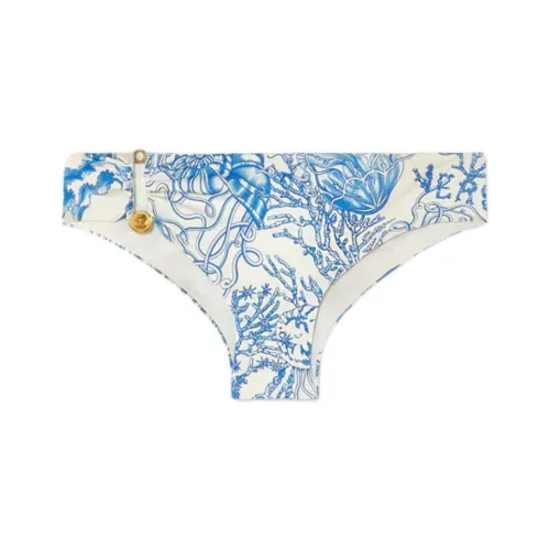 VERSACE Barocco UNDERWATER Плавательные шорты Женские Синие