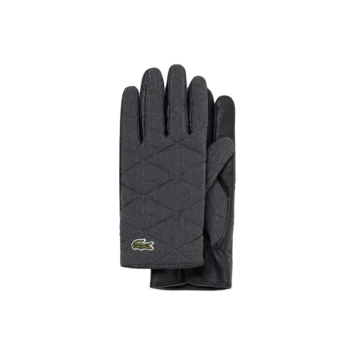 Перчатки LACOSTE Collaboration из полиэстера, хлопка, полиуретана, овчины, овечьей шкуры, кожи, мужские