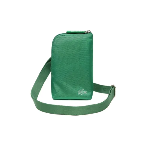 LACOSTE Нейлоновый чехол для телефона мужской зеленый