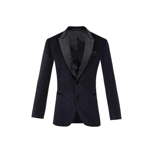 Hugo Boss Бизнес-костюм мужской темно-синий