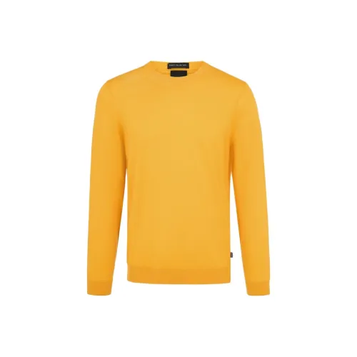 Hugo Boss Желтые Мужские Свитера