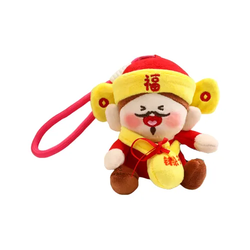 Bitter Purchase FIVE Маленькие Боги Богатства Куклы Плюшевая Подвеска 15 см Высота