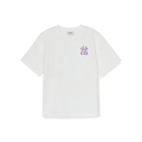 Mlb Base Logo T-рубашка Белая для детей 3-7 лет