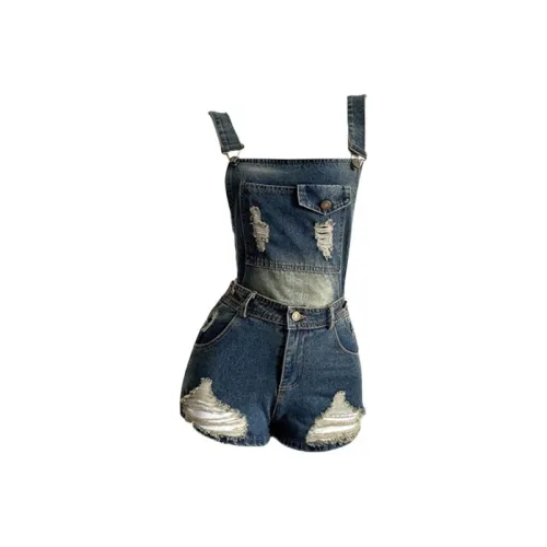 TIBINB Темный цвет Комбинезоны Женские Комбинезоны