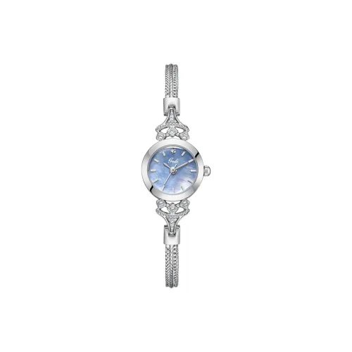 GEDI Кварцевый механизм сплав ремешок женские часы синий циферблат