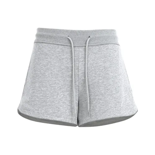 OROI Светло-серые Спортивные Шорты Женские