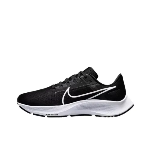 Nike Air Zoom Pegasus 39 Амортизация Износостойкий Низкий Топ Беговые кроссовки Женские Черный