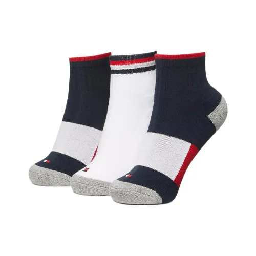 Tommy Hilfiger 3 шт Морской синий + Белый + Морской синий Kids Носки