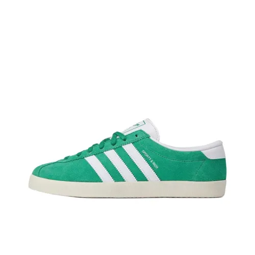 SPORTY RICH x adidas originals BLANC Slip Resistant Abrasion Resistant Low Top Скейтбординг Кроссовки Unisex Зеленый Белый