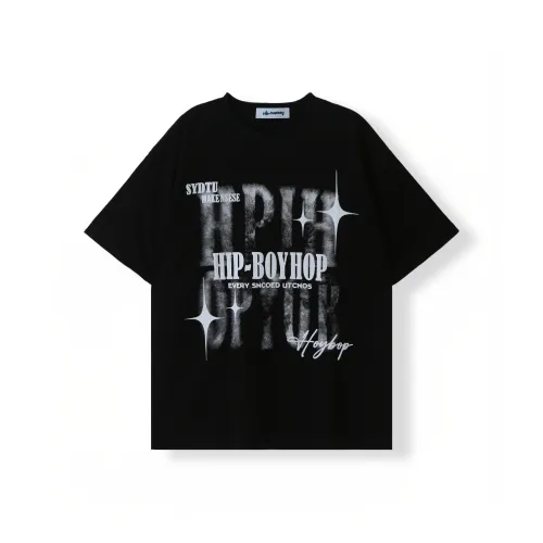 Hip Hop Унисекс Т-рубашка для мальчика