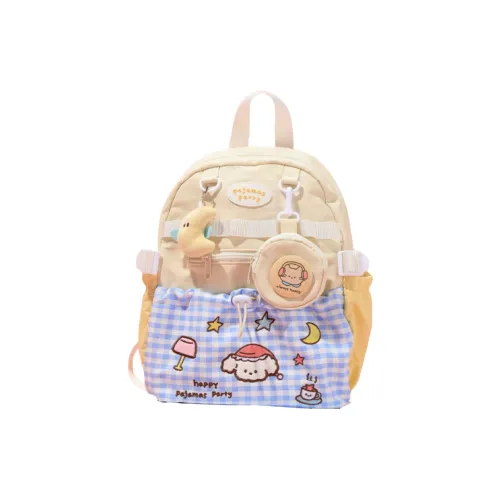 Villelon Нейлон Рюкзак Стандартный Унисекс Клетка Синий Синий Синий