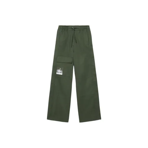 LACOSTE Карго Брюки Женские Зеленые