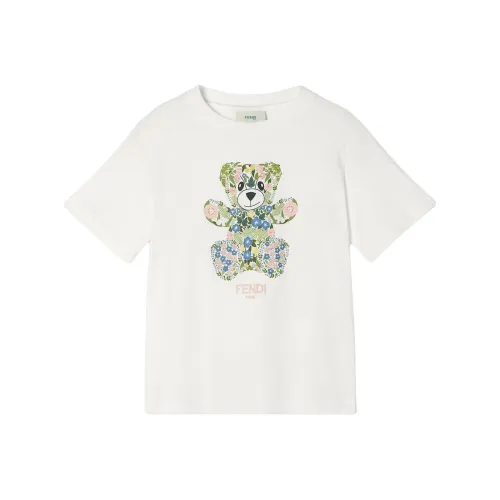 FENDI Белая Kids T-рубашка