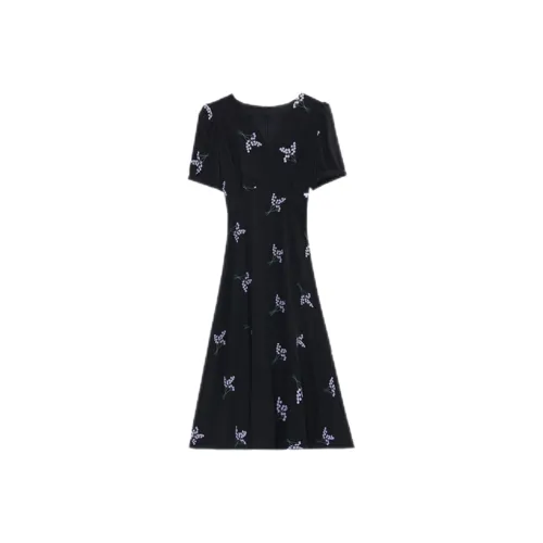 ABBY GODDESS Короткое платье с короткими рукавами женское