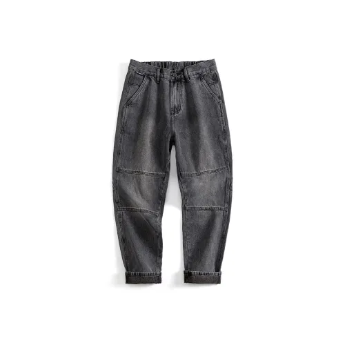 PRPK Черно-серые Унисекс Джинсы