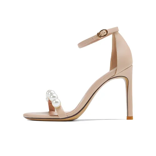 Lanza One Ремешок Сандалии Женские Абрикос