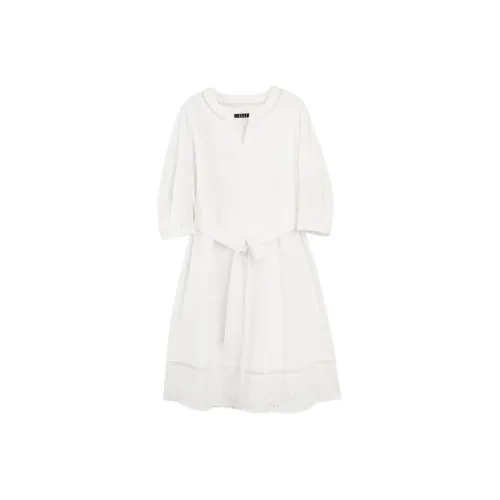 ELLE Длинное платье с длинными рукавами женское