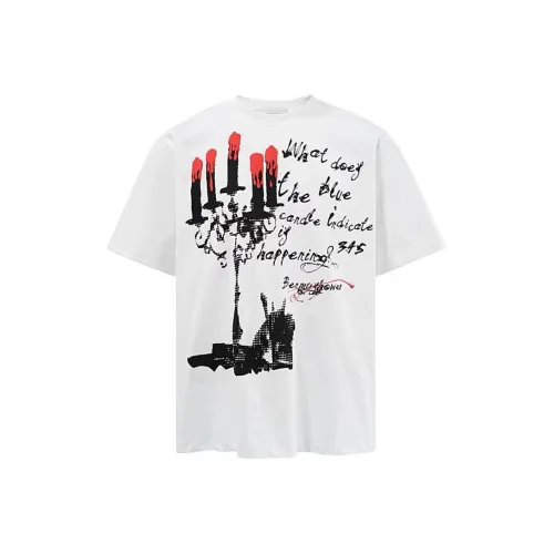 YEARNED Белая Унисекс Футболка