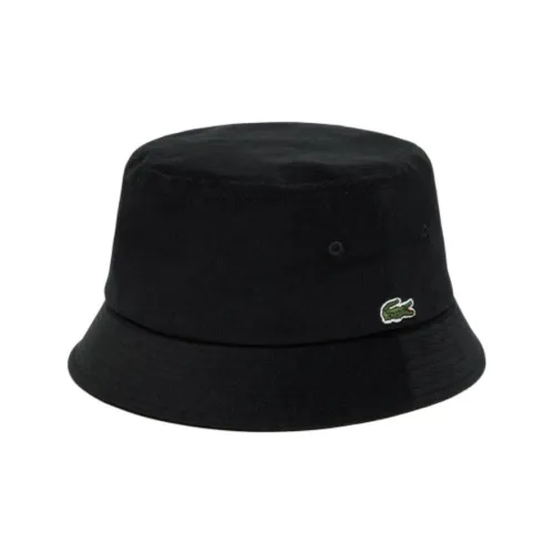 LACOSTE 100% хлопок вельвет шерсть шляпы ведра мужской черный