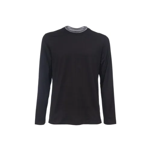 BRUNELLO CUCINELLI Рубашка Мужская Черная